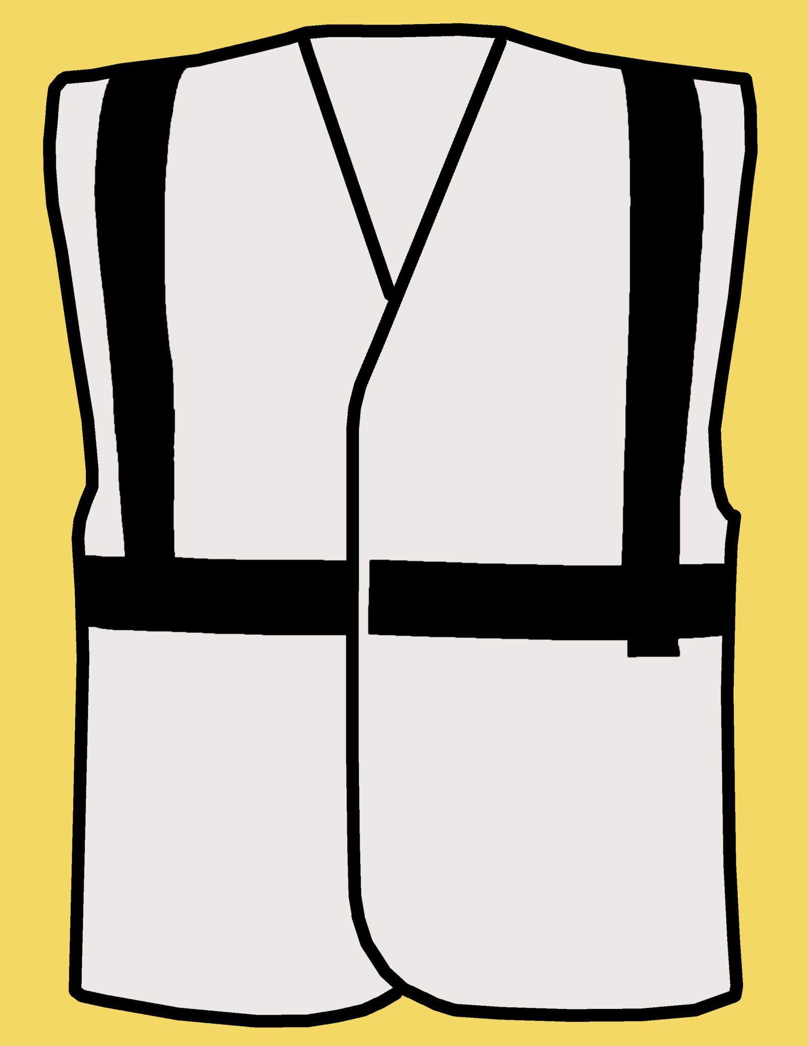 20 ≤ One Band Safety Vest - Image 3